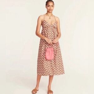 J.Crew Collection triangle sundress in Ratti® prism floral